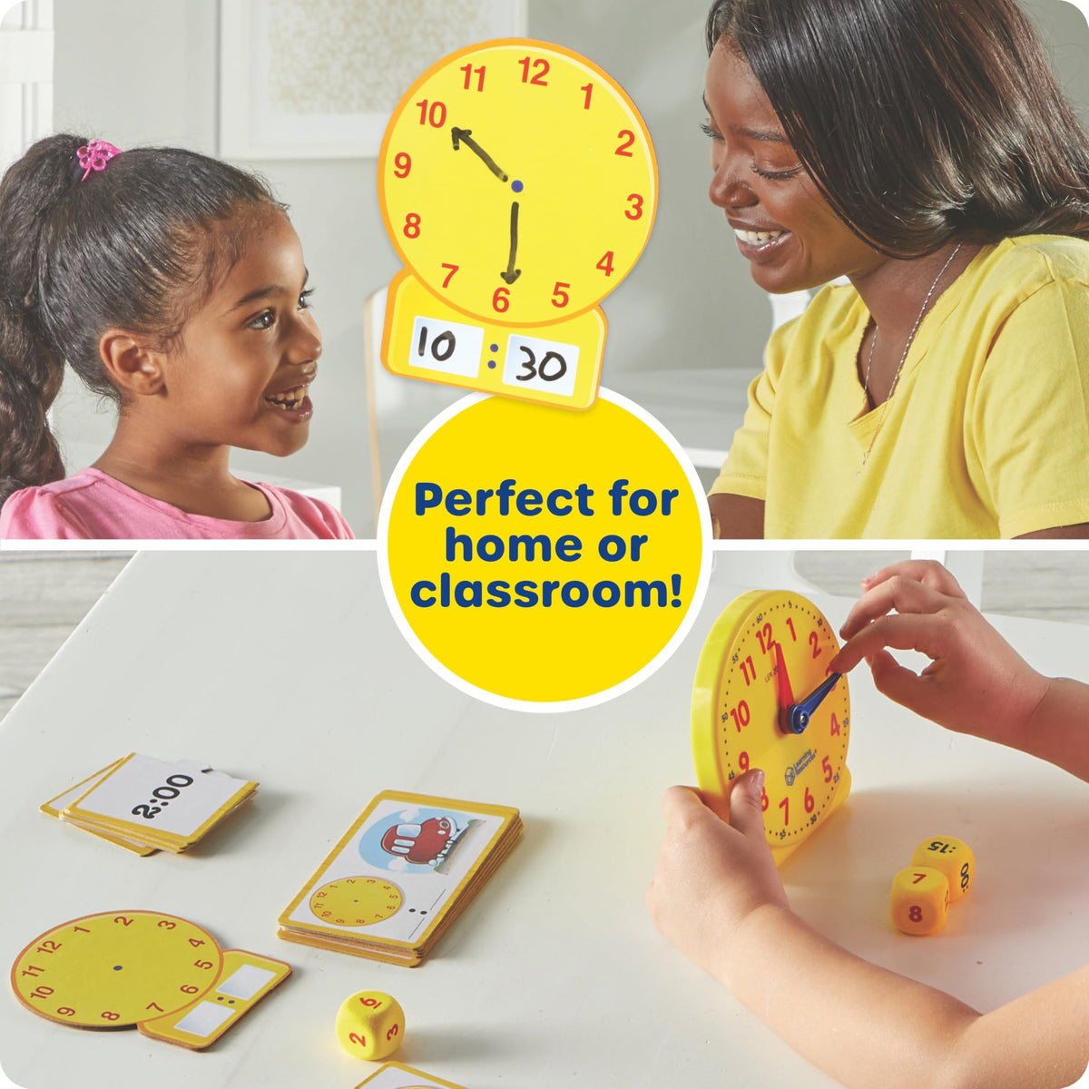 Time Activity Set – Teaching Clocks for Kids