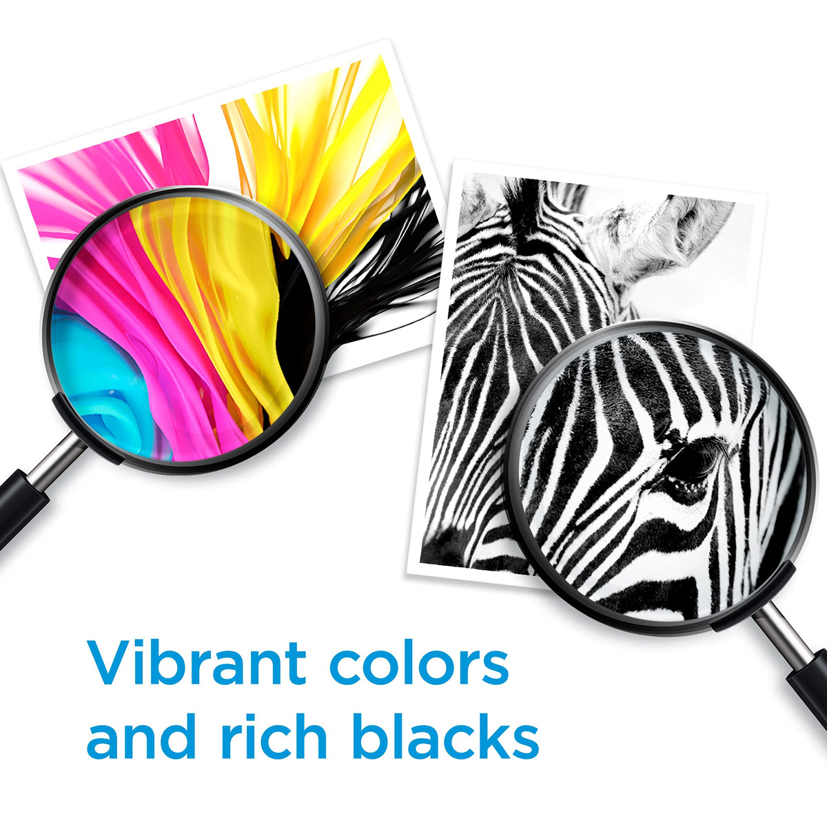 HP 68 Black/Tri-Color Ink Cartridges (2-Pack) | Works Envy 6100e, 6500e Series | Eligible for Instant Ink | 6L6S2TN | Packaging May Vary