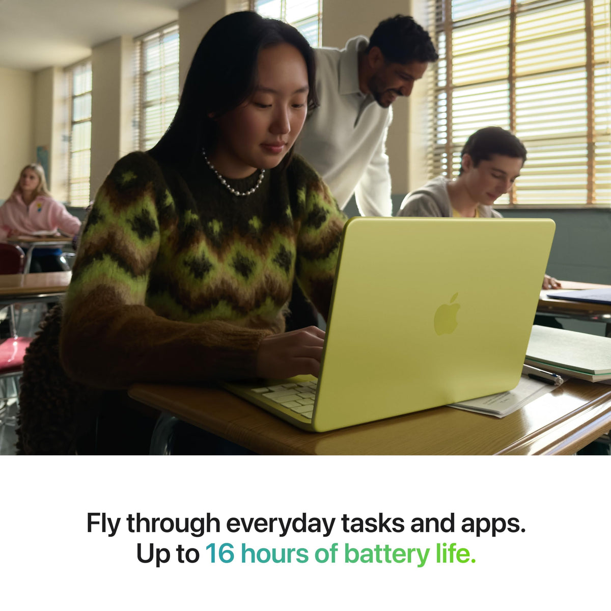 Apple 2026 MacBook Neo 13-inch Laptop with A18 Pro chip, 8GB Unified Memory, 256GB SSD Storage, 1080p FaceTime HD Camera; Blush