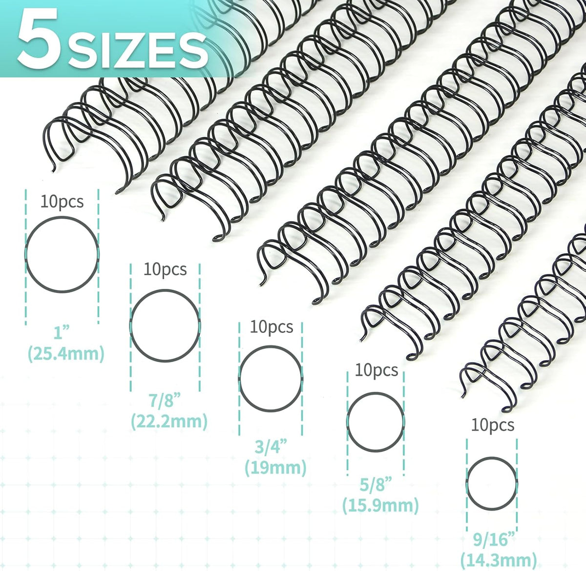 Rayson Wire Binding Spines