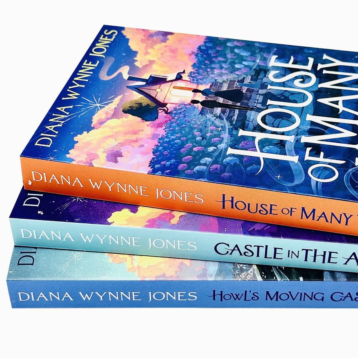 Land of Ingary Trilogy Howl's Moving Castle Complete Series 3 Books Collection Set (Howl's Moving Castle, Castle in the Air & House of Many Ways)- paperback