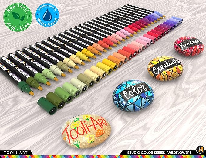 Tooli-Art-  Wildflower M - Acrylic Paint Pens