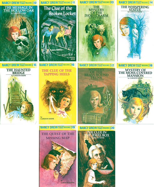 Nancy Drew Books 11-20 The Nancy Drew Mystery Stories Collection Box Set