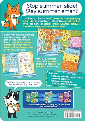 Summer Brain Quest: Between Grades 3 & 4 Paperback